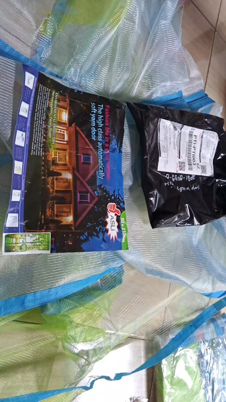 Tirai Kelambu - Horden Pintu Anti Nyamuk - Magnet