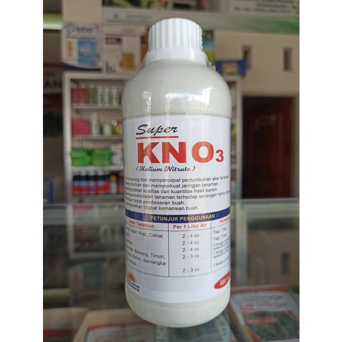 Pupuk Kalium Nitrate KNO3 Putih Cair 500 ML ready stock