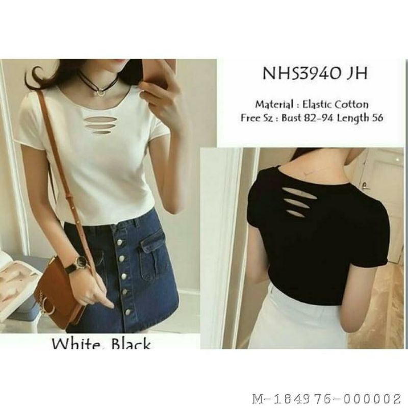 ATASAN WANITA KAOS NECI SPANDEK