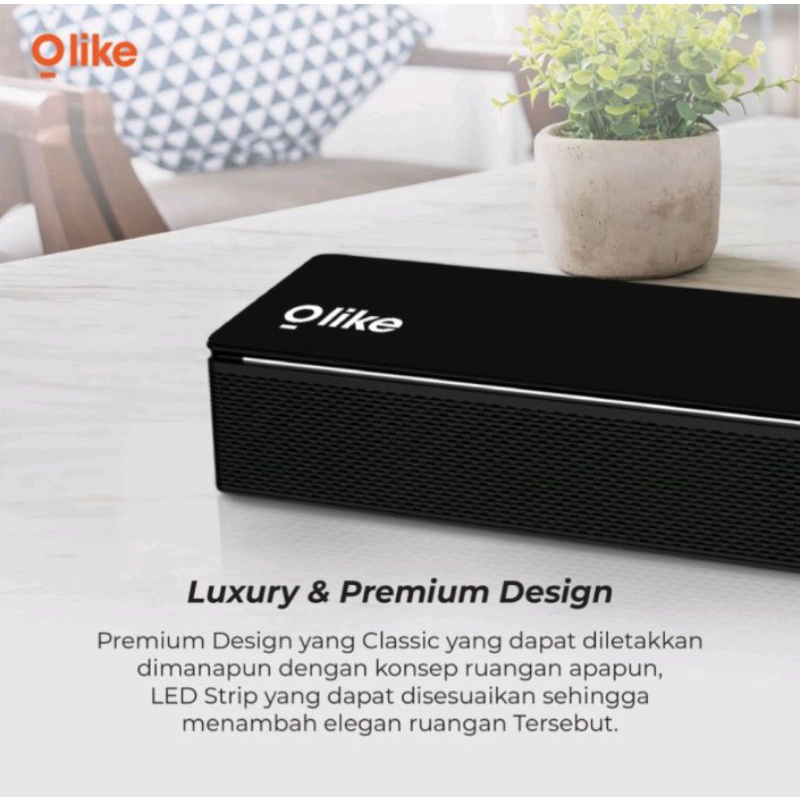 Music Bluetooth Soundbar Speaker Magic Sound OLIKE S7 Original Garansi Resmi