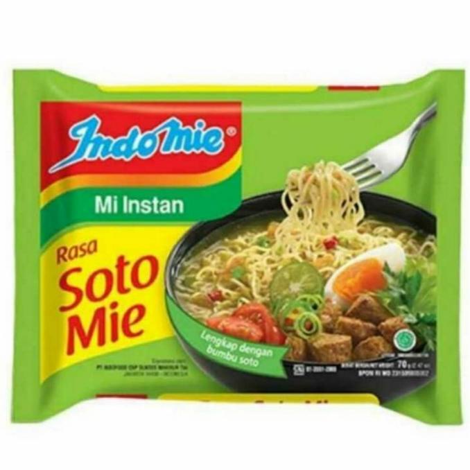 

Indomie Soto Mie Mi Kuah Instan Rasa Soto