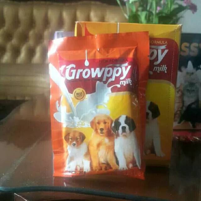 Growppy susu anjing 30gr 30 gr