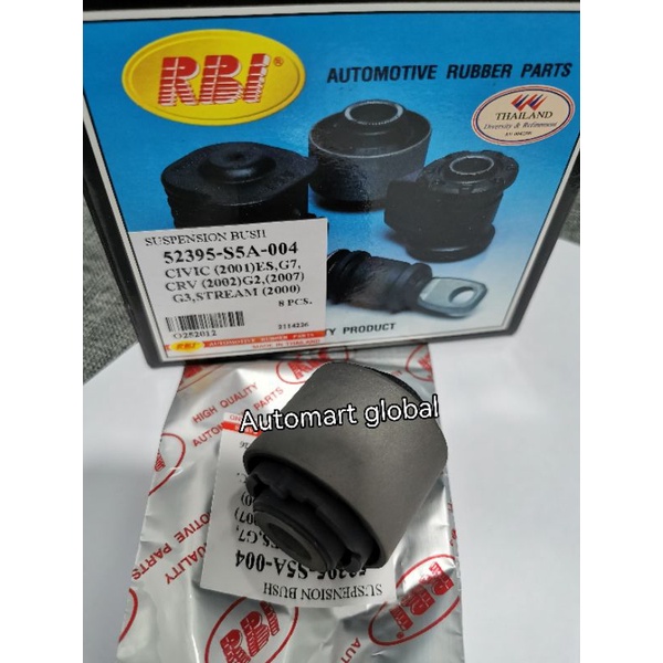 bushing bos arm ayunan belakang honda crv 2002-2007 stream 2000cc civic 2001 rbi