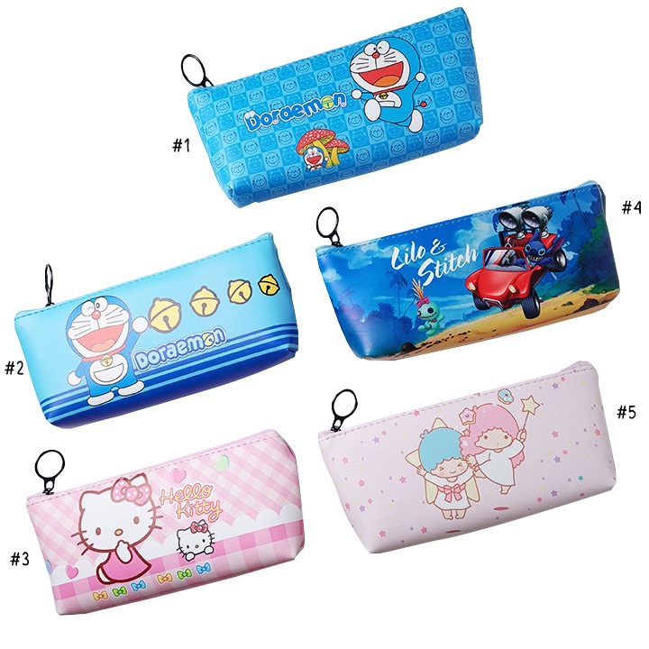 

Kotak Pensil Anak Model Seleting Motif Doraemon Hellokitty Lilo Cars