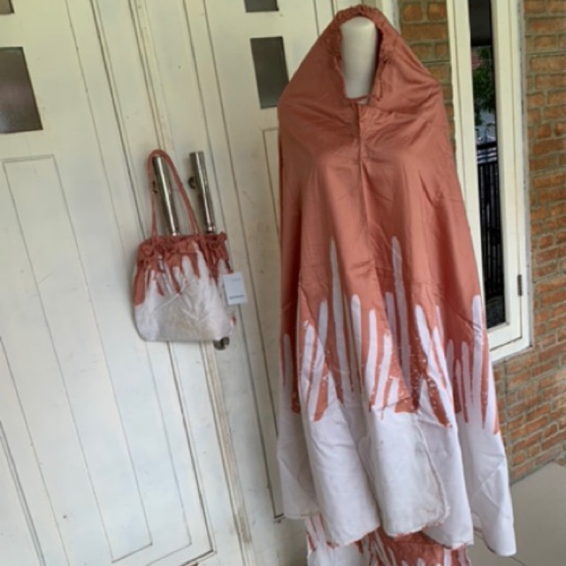 Mukena Katun Jumputan Dian Pelangi