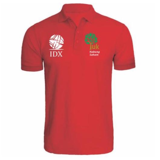 (DONE) KAOS POLO BAJU KERAH DISTRO YUK NABUNG SAHAM POLOS CUSTOM INDONESIA TERMURAH