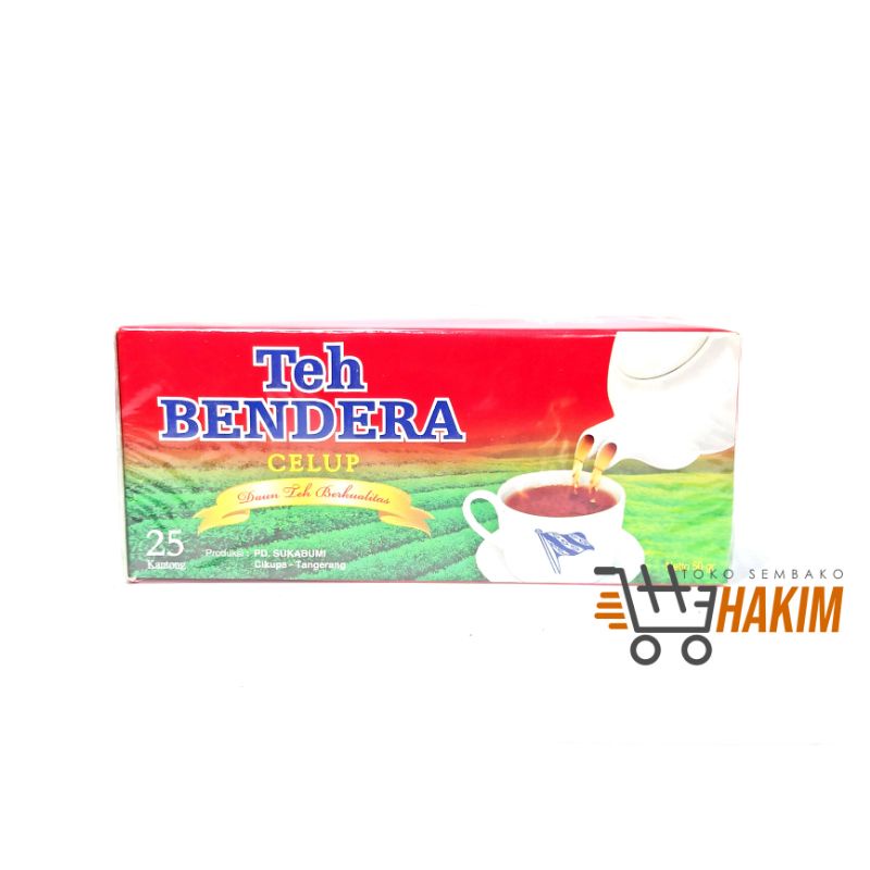 

Teh Bendera Celup 25 Kantong Teh