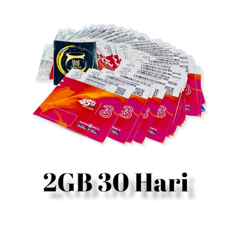 Kartu Perdana Kuota TRI