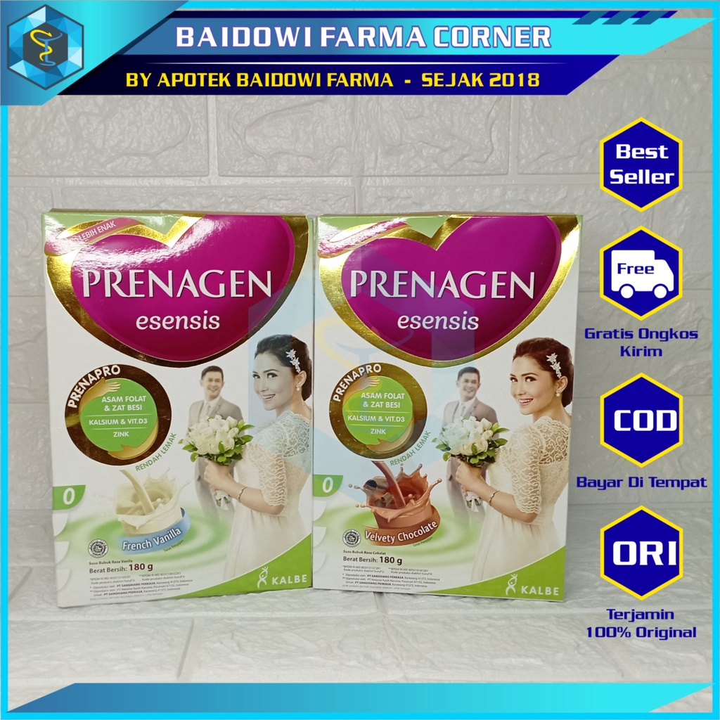 

PRENAGEN ESENSIS / SUSU PROGRAM HAMIL (PROMIL) RASA VANILA/COKLAT