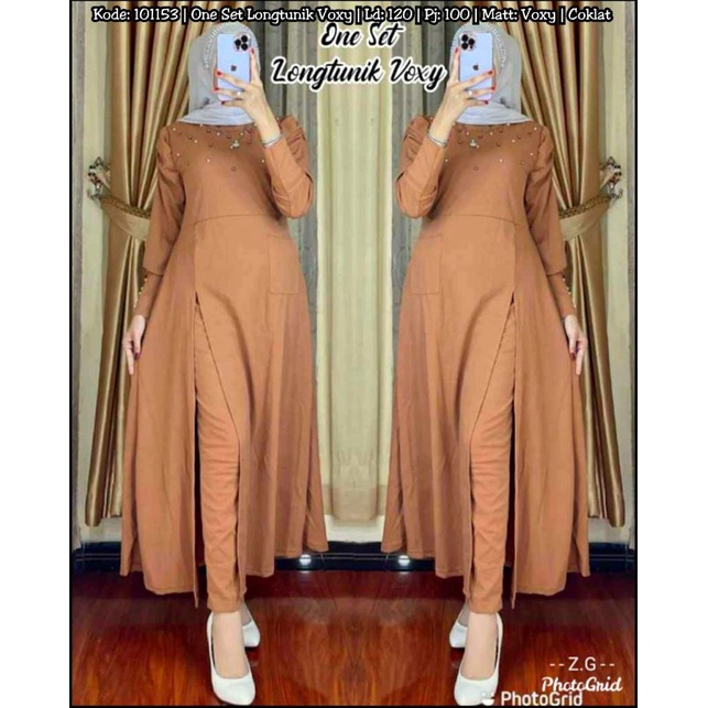 set long tunik voxy coksu