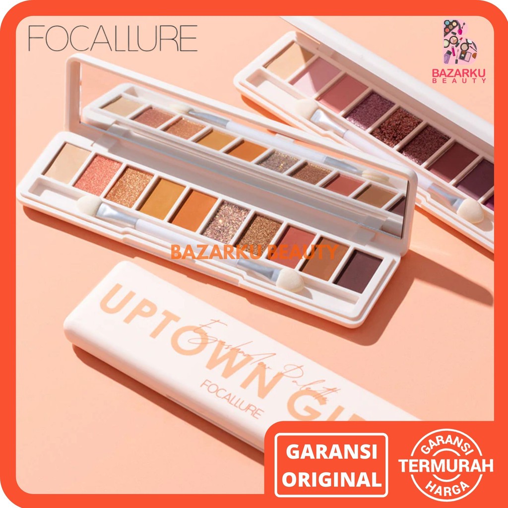 Focallure Uptown Girls Eyeshadow Staymax 10 Color Focallure Eyeshadow Palette Focallure Eyeshadow Palet Focallure Staymax Eyeshadow Focallure Focallur Focalure Fucallure Foccalure