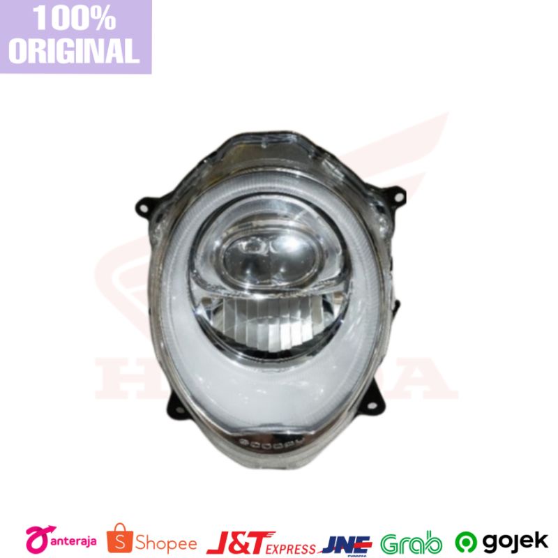 head lamp reflektor lampu depan Scoopy led new prestige k2f original genuine part