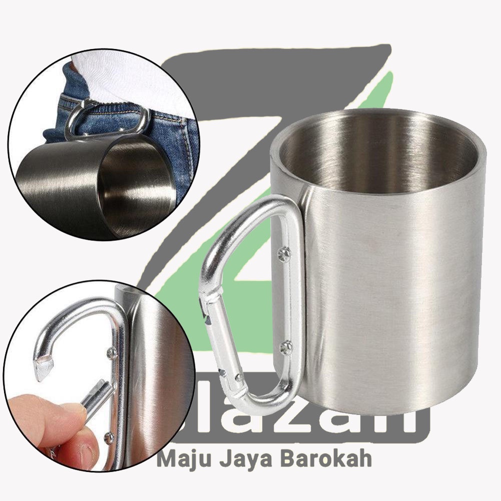 gelas lipat mug outdoor cangkir simpel bisa dilipat