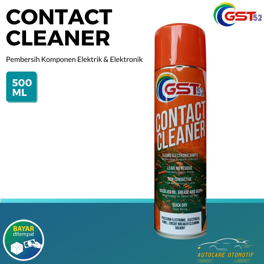 Gst52 Contact Cleaner Pembersih Komponen Elektrik Dan Elektronik Yang Aman Digunakan 400ML & 500ML
