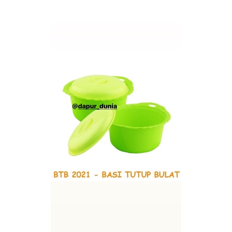 Wadah saji plastik golden sunkist bulat warna ( BTB2021  )