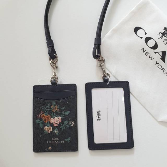 Coach Lanyard ID Midnight Multi ORI