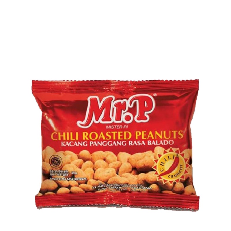 Jual Mr P Kacang Panggang Balado Gr Shopee Indonesia