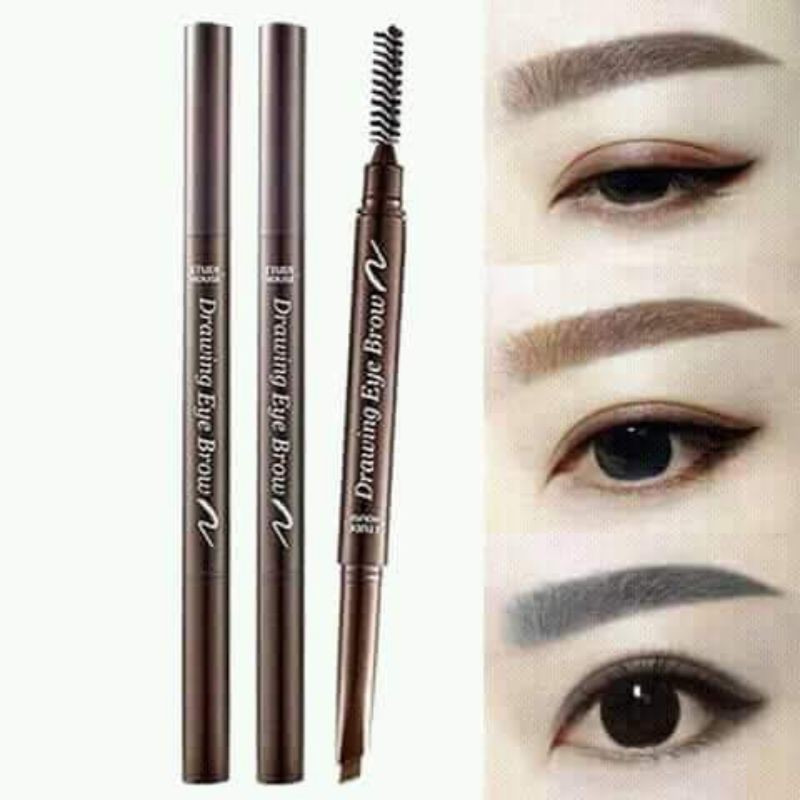 Pensil Alis DNM Eyebrow Pencil Waterproof Import Original Nyumil Store