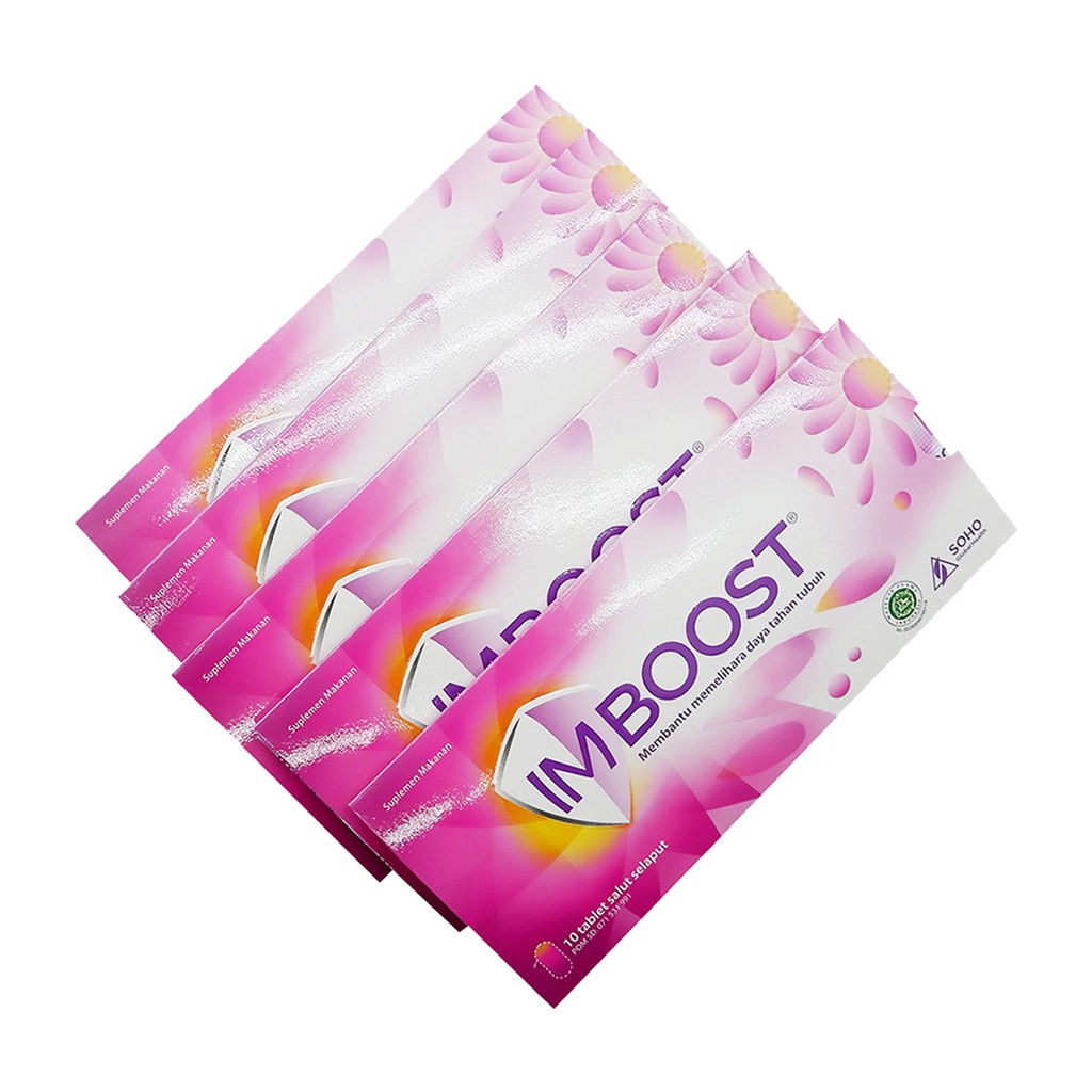 Imboost Tablet Daya Tahan Tubuh - 5 Strip 10 @Tablet