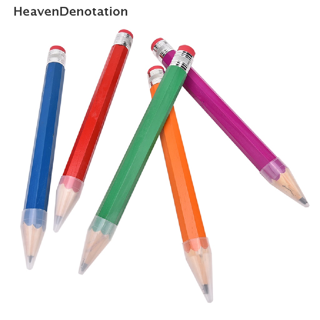 (Heavendenotation) 1pc Pensil Super Besar 35cm Untuk Anak