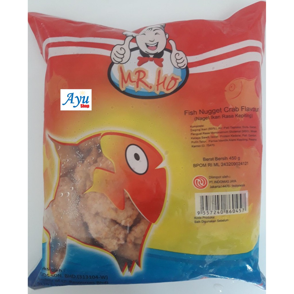 

Mr. Ho Crab Nugget 450gr