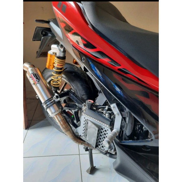 underbone Aerox step underbone Aerox 155 old footstep underbone Aerox underbon roadrace AEROX 155 PLAT BESI TEBAL