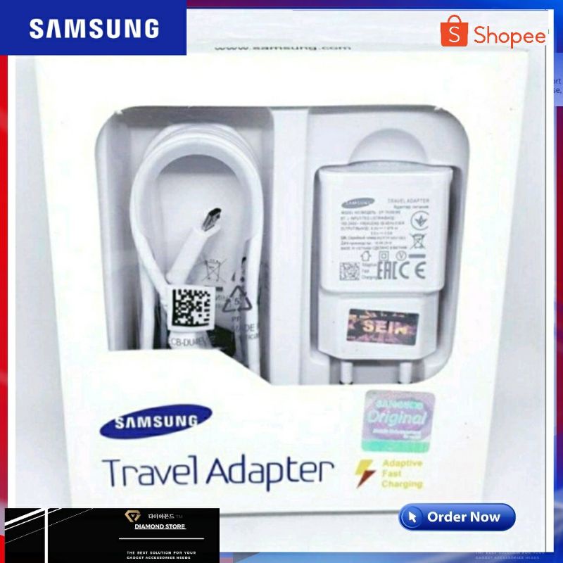 TC TRAVEL CHARGER SAMSUNG ORIGINAL FAST CHARGING MICRO USB