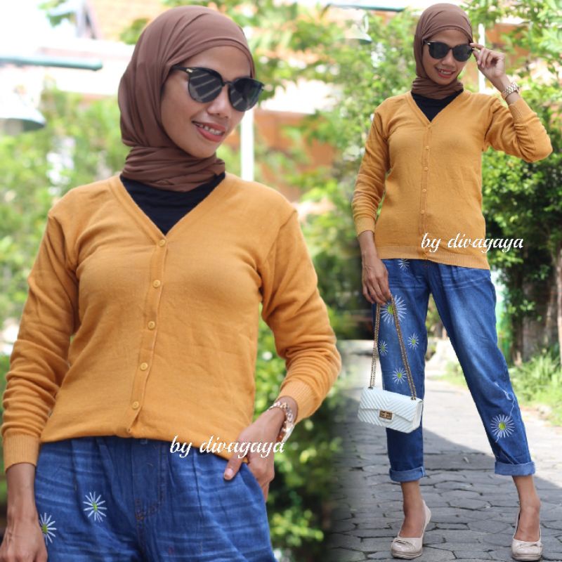 KARDIGAN RAJUT SPANDEK AYK