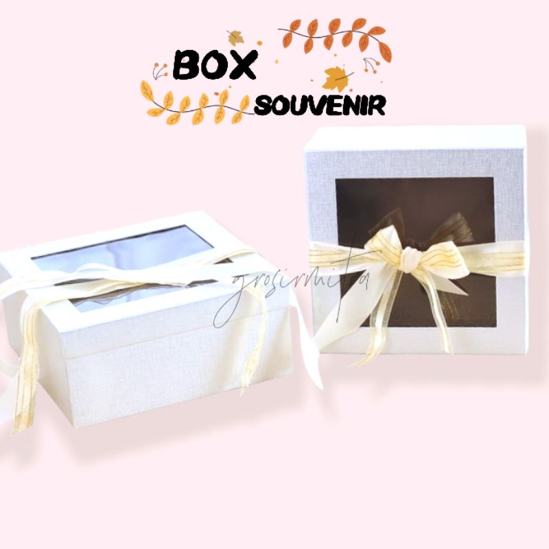 Box Handuk Hampers Box Souvenir Gift Box Kado