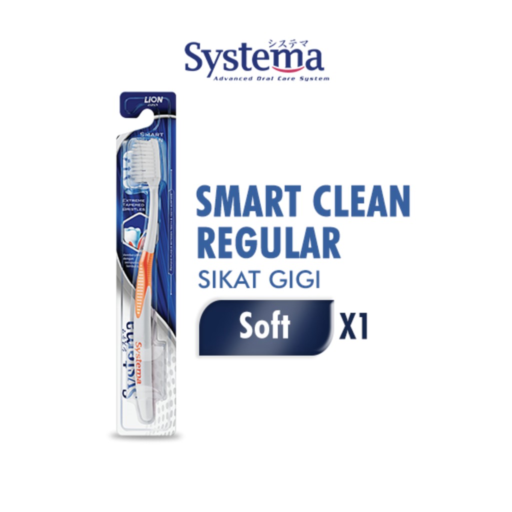 Systema Sikat Gigi Smart Clean Regular Head