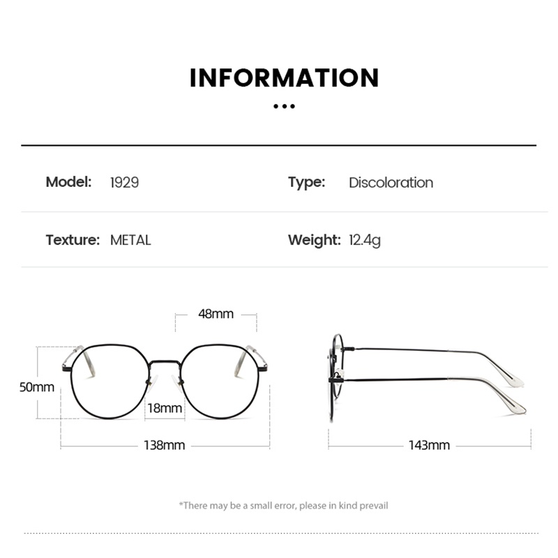 Kacamata Photochromic Anti Radiasi Anti Blue Light Untuk Pria Dan Wanita