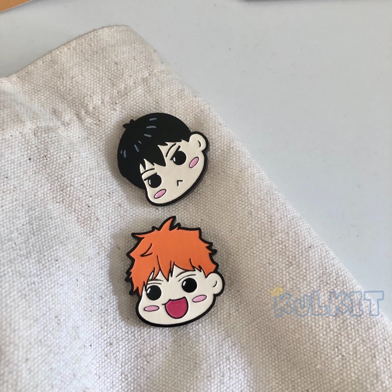 HAIKYU anime enamel pin by kulkit