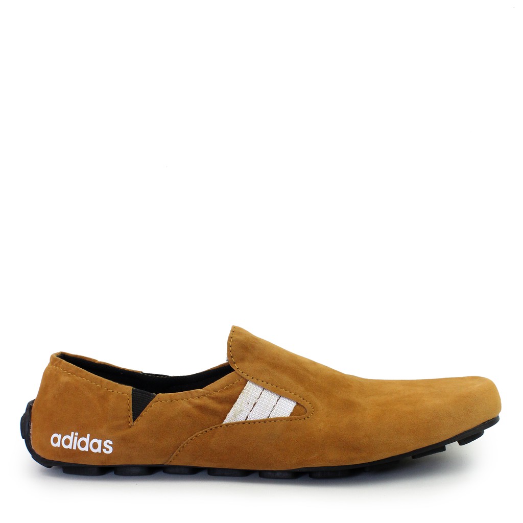 recomended-adidas suarez sepatu kasual pria slip on suede terhits kulih kerja jalan santai