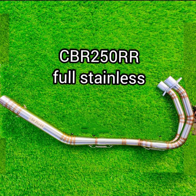 Pipa Leher Header Knalpot CBR250RR full stainless inlet 50mm