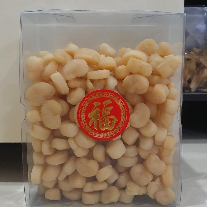 

Kualitas Terbaik - Scallop Kering / Ganbei / Ganyaozhu 100Gram