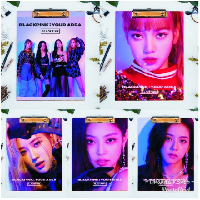 

PAPAN UJIAN/CLIPBOARD KPOP BLACKPINK IN YOUR AREA VERSI 1