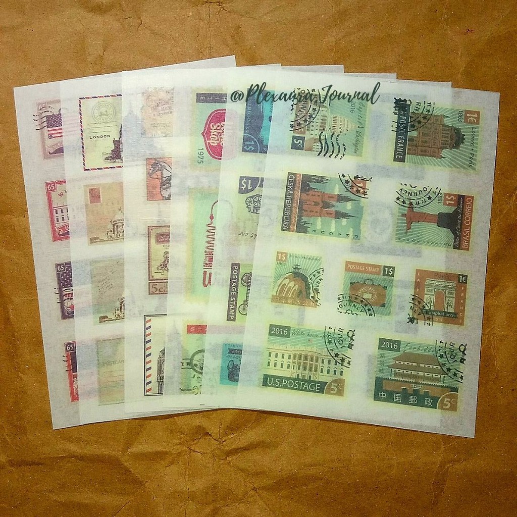 

Sticker Bujo “Antique Stamp” untuk Scrapbook, Bujo dan Journal Cibinong Bogor