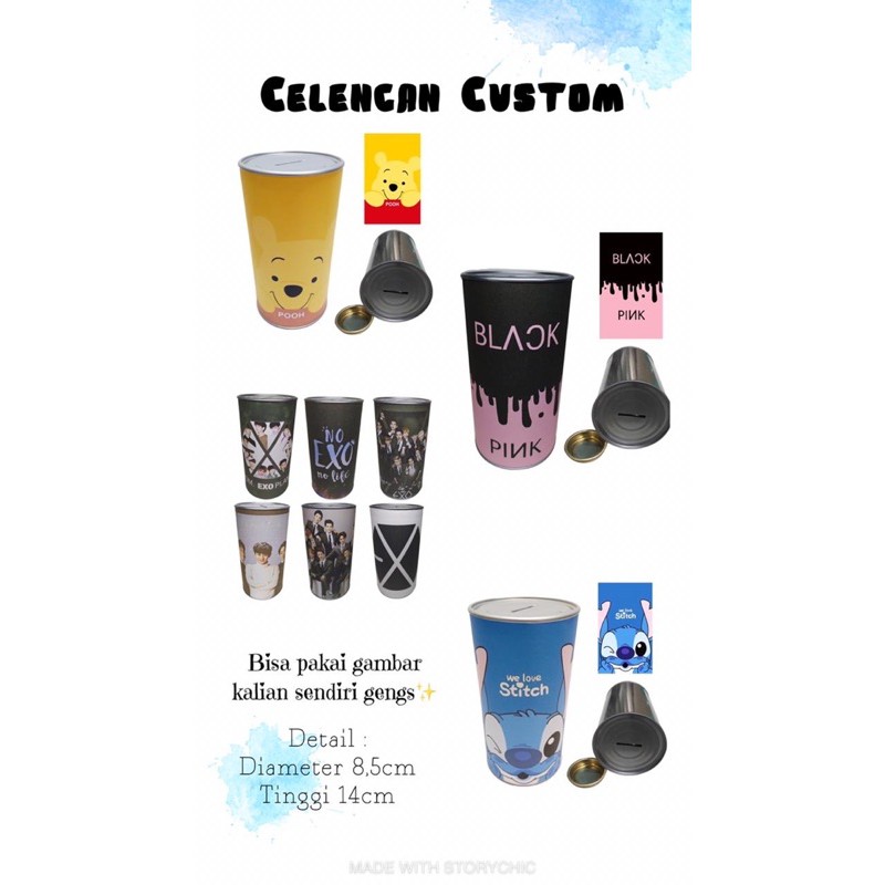 Jual Celengan Custom | Shopee Indonesia