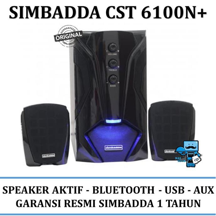 Super Sale Speaker Aktif Simbadda Speaker CST 6100n Ready Stock