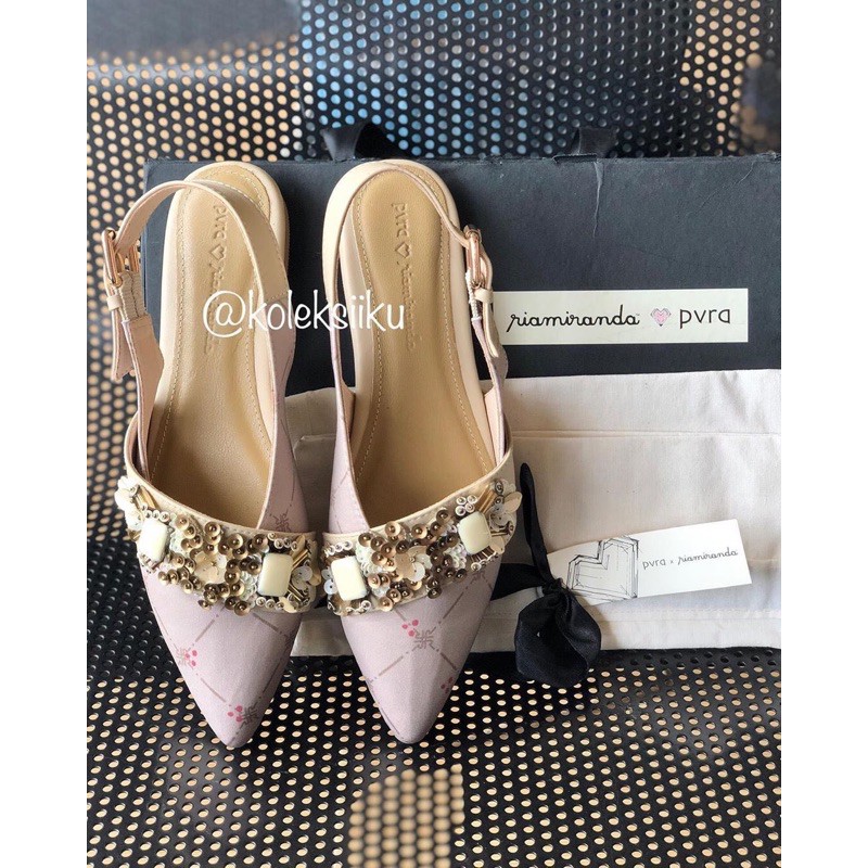NEW sandal pvra x ria miranda