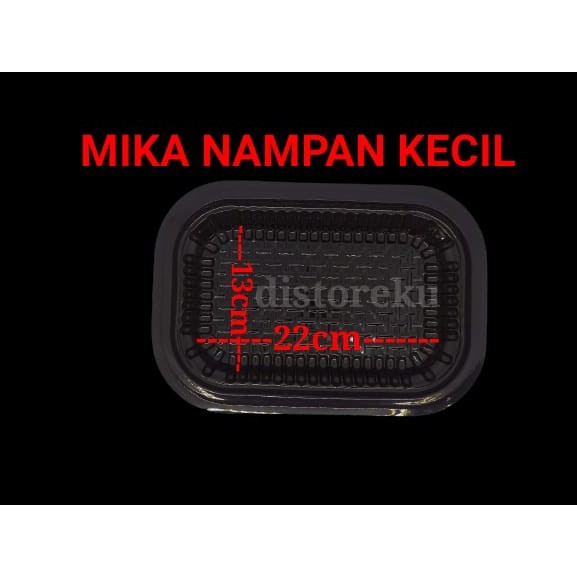 10PCS PLASTIK MIKA NAMPAN KECIL MIKA TAMPAH TRAY UK S SUSUN ROTI KUE