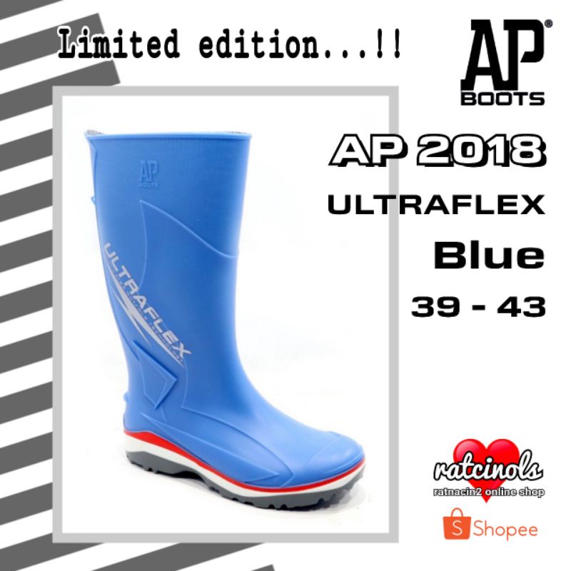 Sepatu AP Boots Murah AP UltraFlex 2018 Blue 39-43