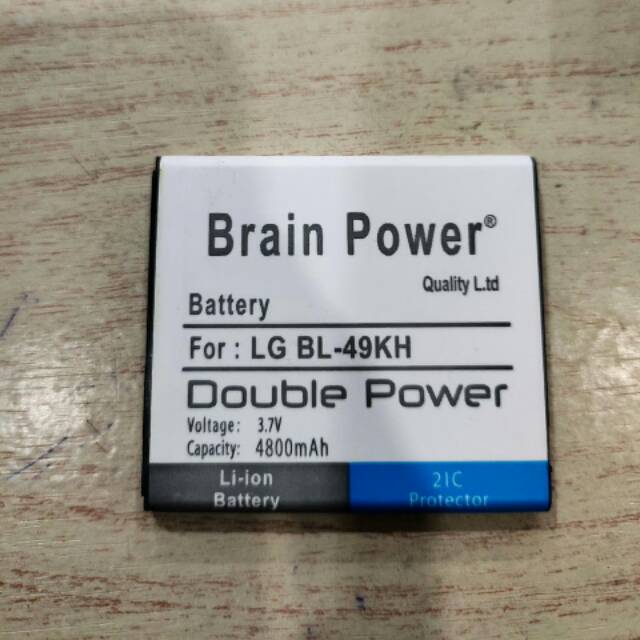 Baterai LG BL-49KH Nitro HD P930 optimus Lte Spectrum VS920 double power