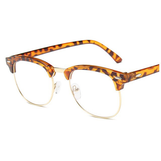 HC KACA MATA WANITA PRIA 7235 / KACAMATA KEKINIAN / KACA MATA FASHION#BISA (COD)-HC118 LEOPARD