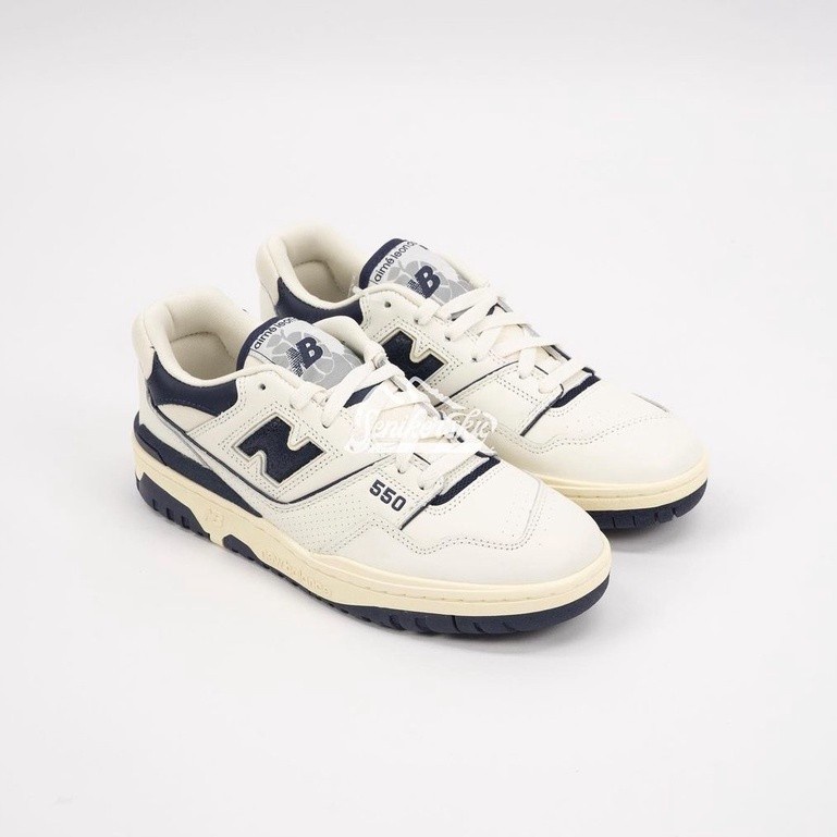 NB 550 ALD White Navy