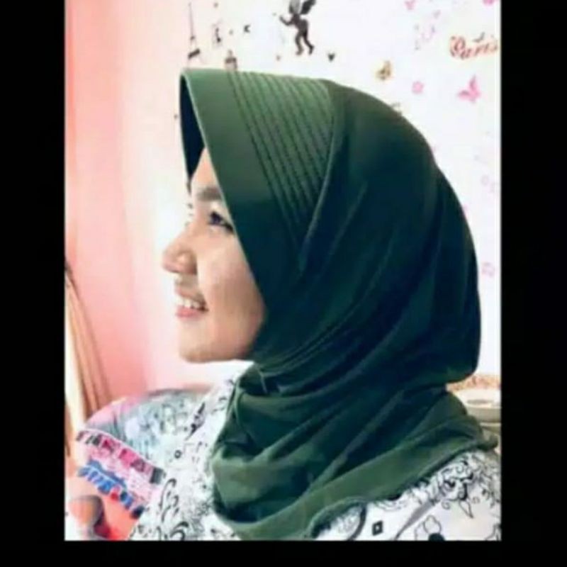 Jilbab sport/pendek LAINER/hijab jilbab harian polos/hijab instan