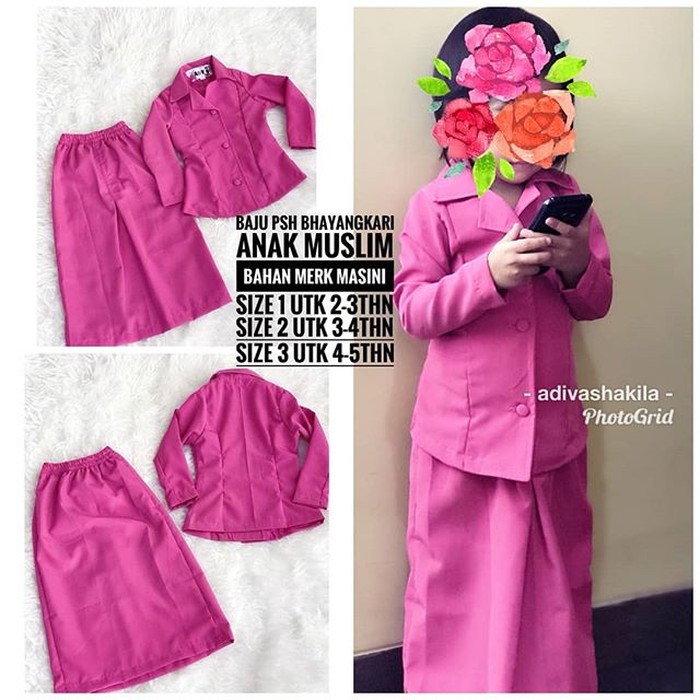 BAJU PSH BHAYANGKARI ANAK MUSLIM