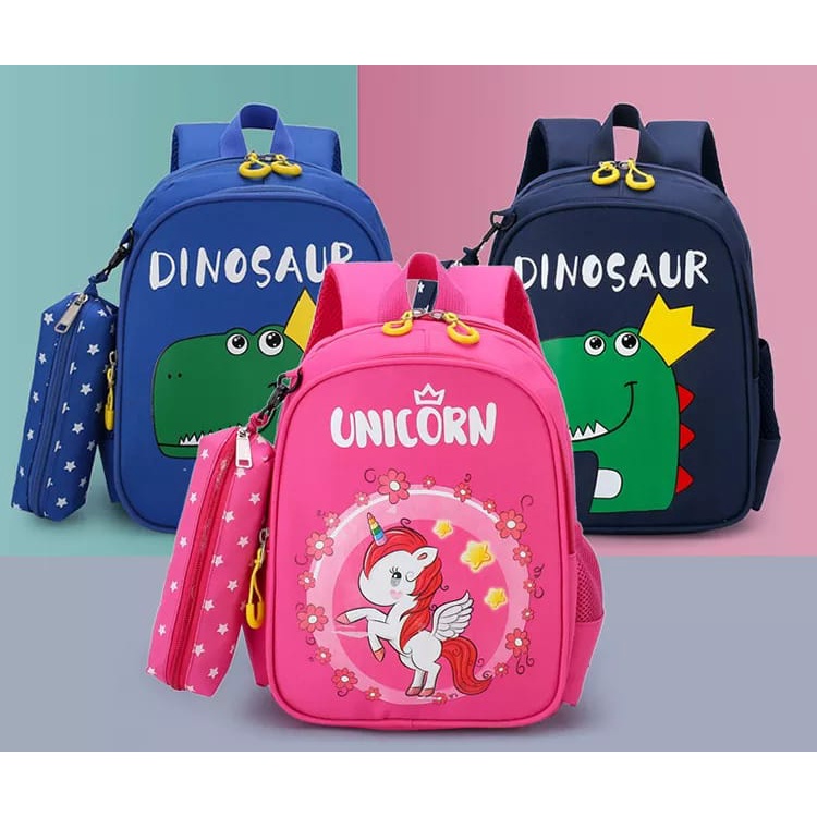 [COD] Tas Ransel Anak Perempuan Karakter Kartun Backpack PAUD TK SD Tas Ransel Sekolah Anak Murah