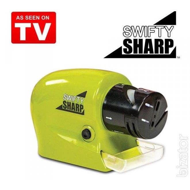 Swifty Sharper Alat Mesin Asahan Pengasah Asah Pisau Gunting Otomatis