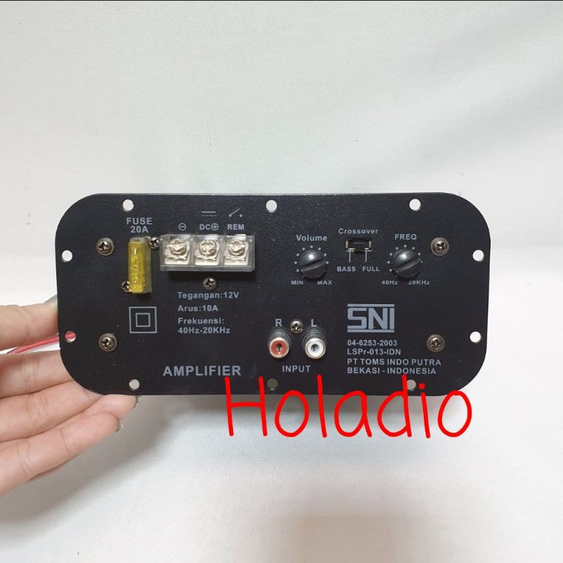 POWER AMPLIFIER UNTUK BASSTUBE / MESIN BASSTUBE